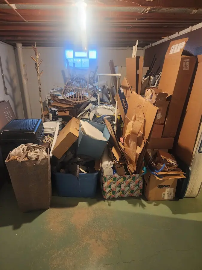 Roll-off dumpster container at job site for Concrete Dumpster Rental in Spanish Springs